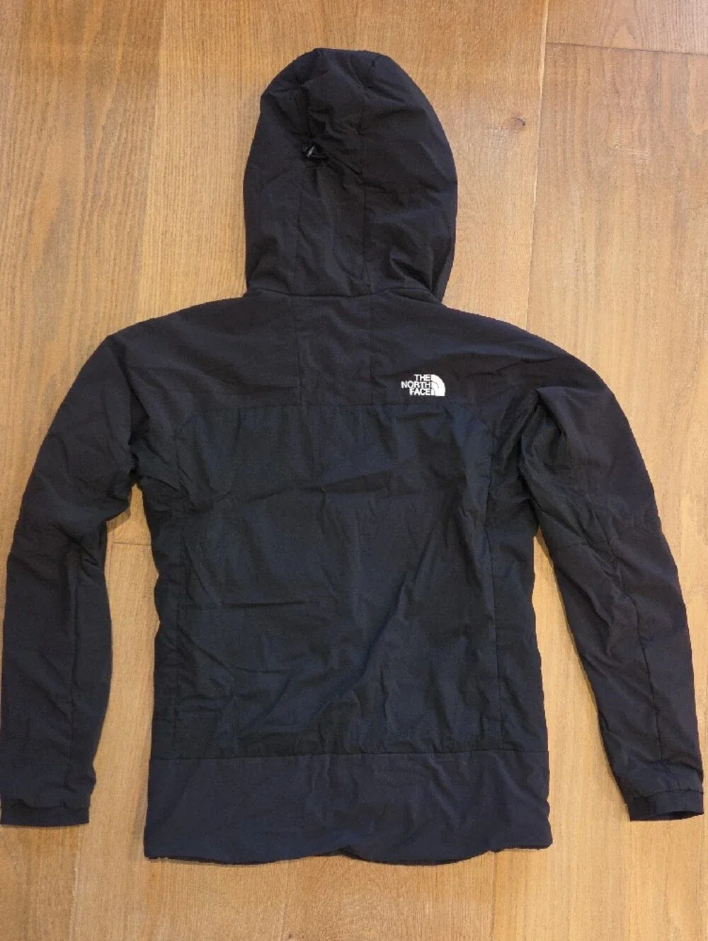 The North Face Men's SUMMIT SERIES Black Hooded Full-zip Jacket
